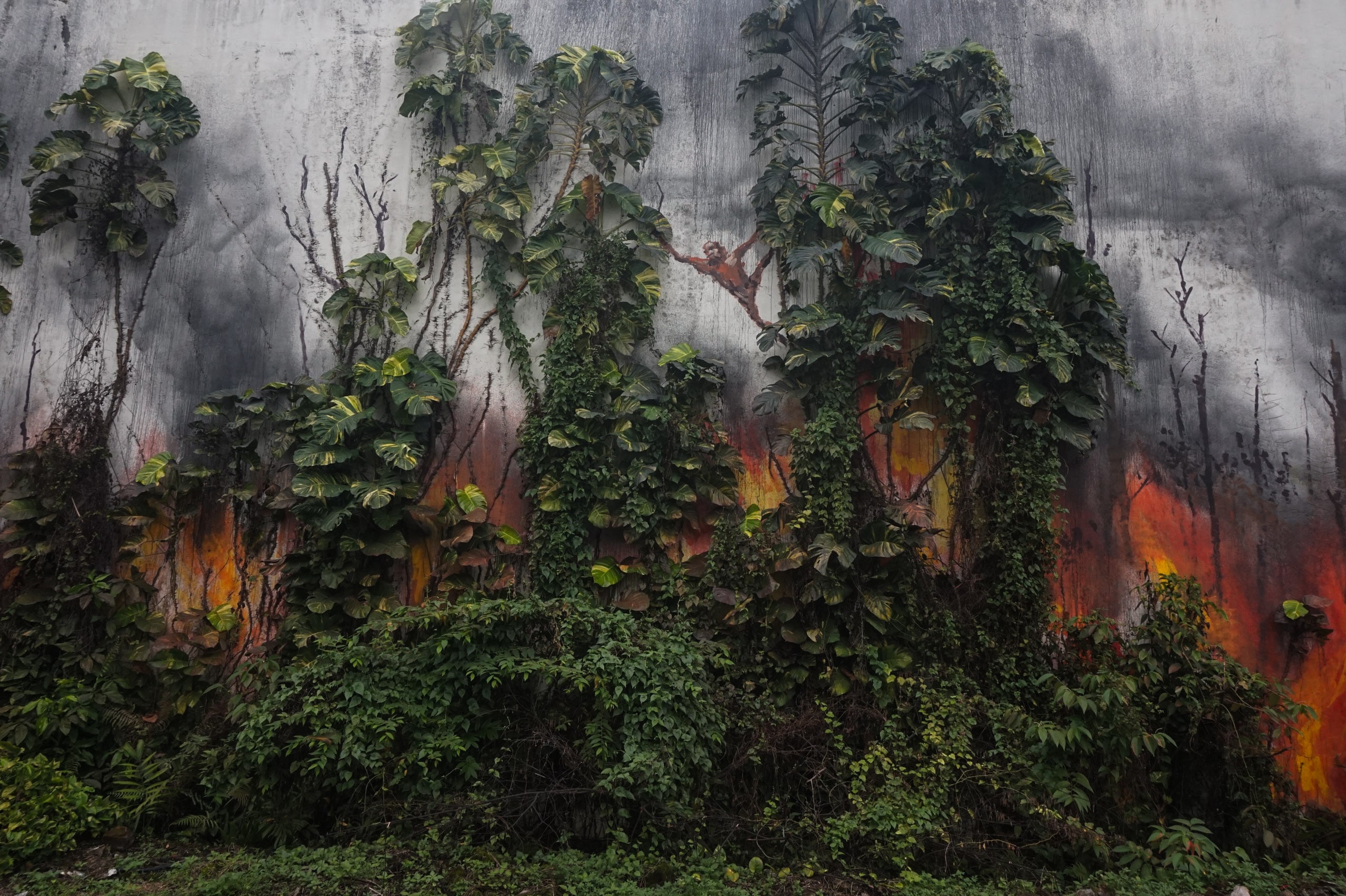 Splash and Burn art activism project by Ernest Zacharevic