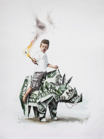 Splash and Burn by Ernest Zacharevic