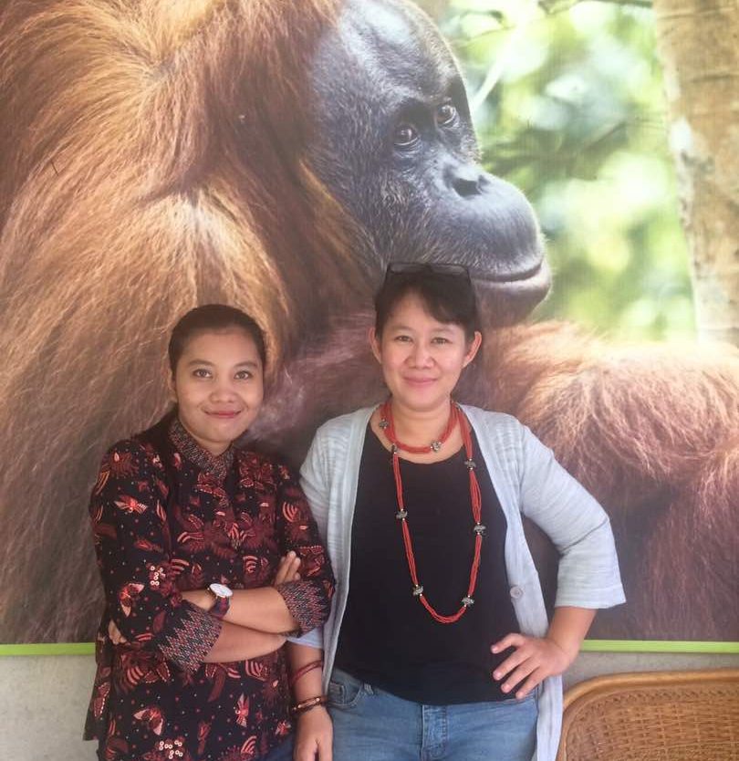 two new staff members to help save sumatran orangutans