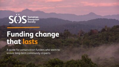 The front page of the Funding Change That Lasts handbook